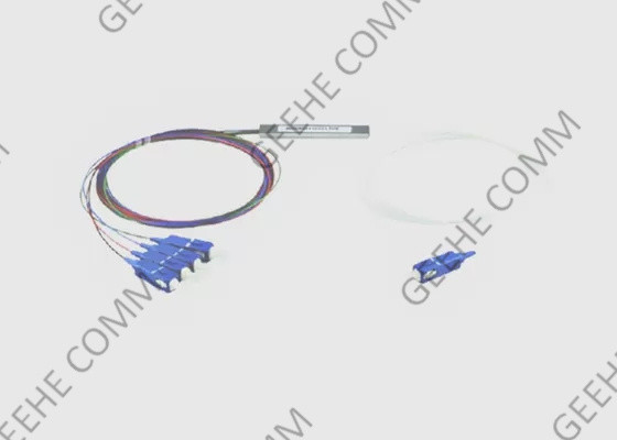 1x4 Mini Module 900μm SC/UPC LZSH Singlemode Fiber Optic Y Splitter