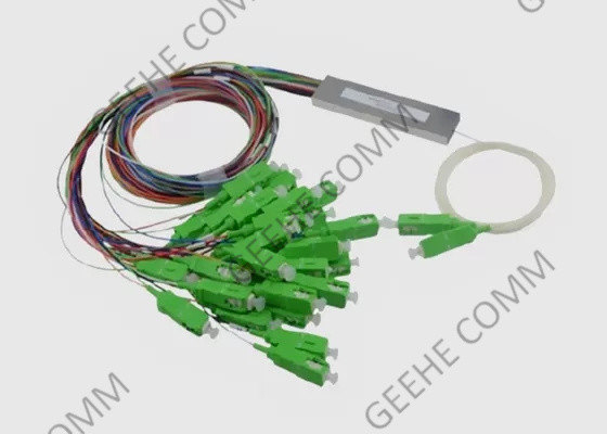 Single Mode 900 μm Input SC APC 2xN Optical Beam Splitter For GPON