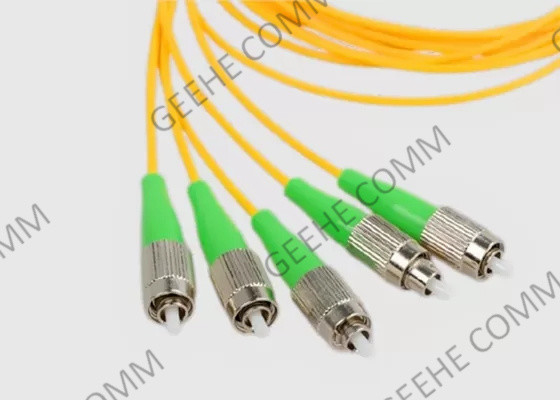 FC UPC Single Mode ABS Box CATV FTTH Fiber Optic Splitter 1×4