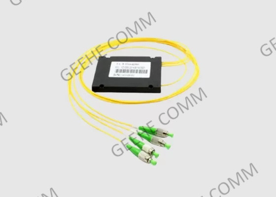 FC UPC Single Mode ABS Box CATV FTTH Fiber Optic Splitter 1×4