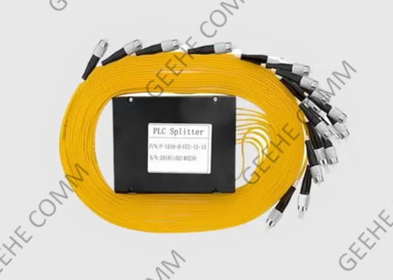 50:50 Suit High Density Optic Fibre Splitter 1×16 For FTTH & GEPON