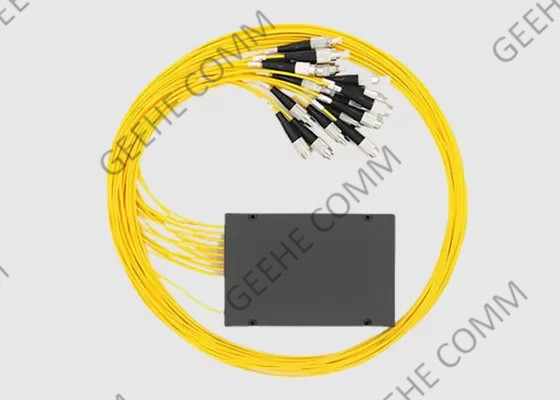 50:50 Suit High Density Optic Fibre Splitter 1×16 For FTTH & GEPON