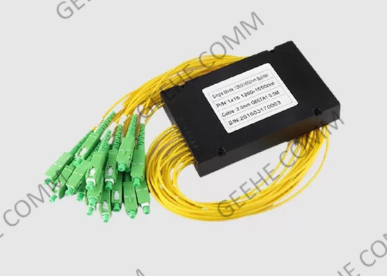 Conrning Fiber 2.0mm ABS PLC Splitter 1×16 PLC Splitter SC APC