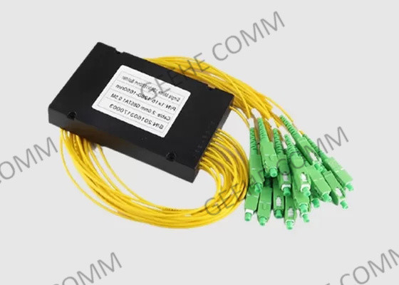 Conrning Fiber 2.0mm ABS PLC Splitter 1×16 PLC Splitter SC APC