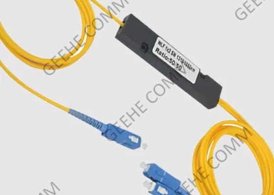 Outdoor blockless 1.5M SC/APC Fiber Optic Cable Splitter 2 In Out