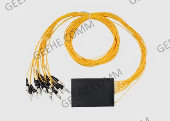 ABS Box 1×16 PLC Fiber Optic Cable Splitter Singlemode OS1 1310/1550nm
