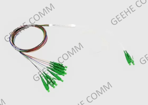 FTTH Low Insertion Loss 2x4 Blockless Passive Optical PLC Splitter