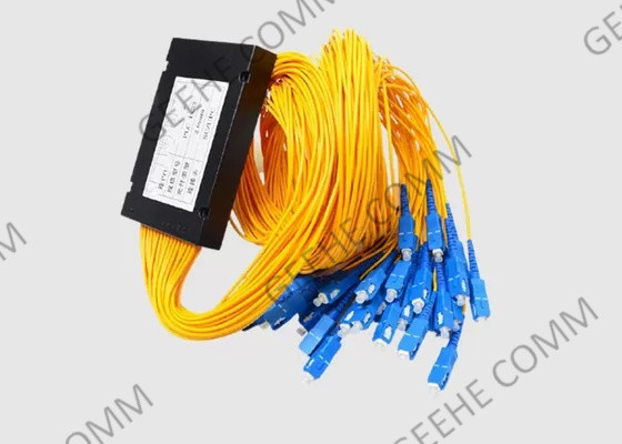 1x32 SC-UPC Fiber Optical PLC Splitter Module Single Mode Corning Fiber