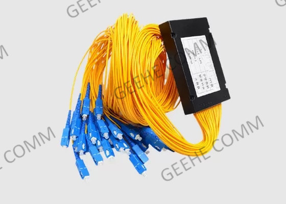 1x32 SC-UPC Fiber Optical PLC Splitter Module Single Mode Corning Fiber