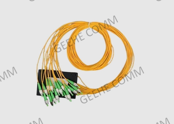 2.0mm Fiber Single Mode FC APC Connector 1×16 Fibre Optic Splitter Box