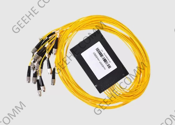 Corning Fiber ABS PLC Splitter Single Mode 1×16 Optic Splitters FTTH