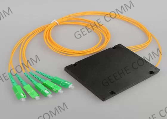 1x4 PLC FIber Optical Splitter Cassette SC APC