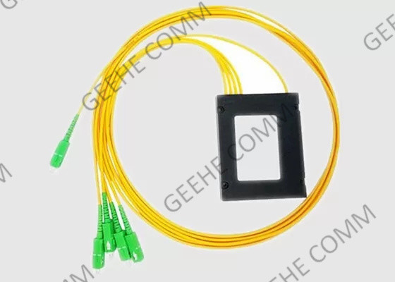 1x4 PLC FIber Optical Splitter Cassette SC APC