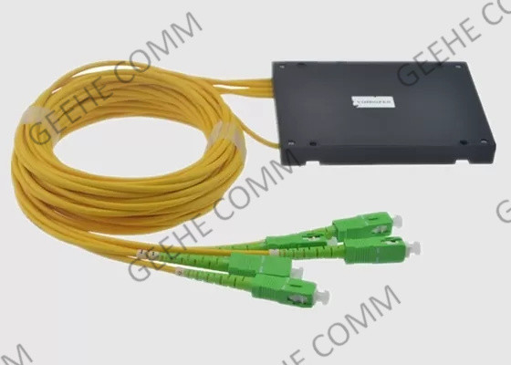 1x4 PLC FIber Optical Splitter Cassette SC APC