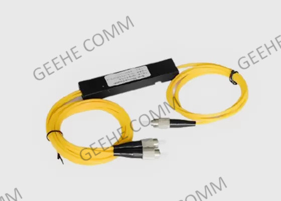 ABS Box Single Mode FC/UPC 1 To 2 Fiber Optic Cable Splitter