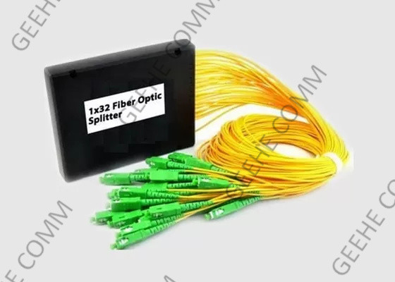 SC/APC ABS Module Pigtailed 1x32 Fiber Optic Cable Splitter