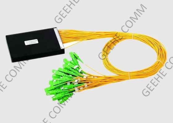 SC/APC ABS Module Pigtailed 1x32 Fiber Optic Cable Splitter
