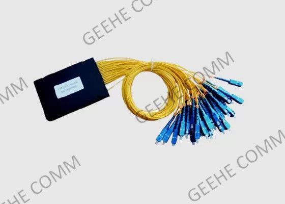 1x32 PLC Fiber Cable Splitter SC/UPC 900UM 1.5M ABS Box Optic Splitter