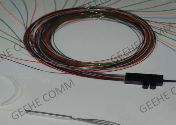 8 Cores 1X8 Fiber Optic Plc Splitter With LC/APC Connectors