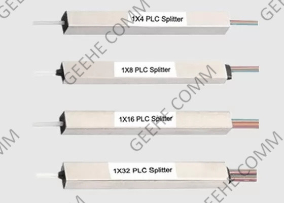 DWDM Steel Tube Single Mode 0.9mm 1x16 Plc Splitter