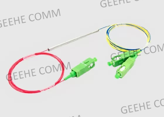 50/50 Dual Window 1×2 SC Fiber Coupler Splitter 1310nm 1550nm