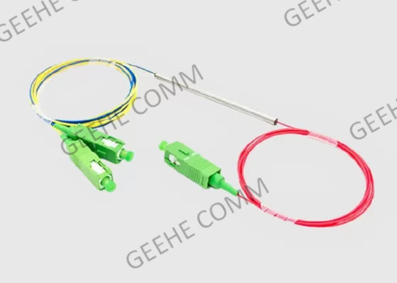 50/50 Dual Window 1×2 SC Fiber Coupler Splitter 1310nm 1550nm
