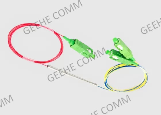 50/50 Dual Window 1×2 SC Fiber Coupler Splitter 1310nm 1550nm