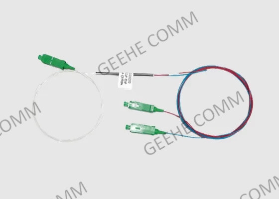 SM Standard 1X2 Fiber Coupler 1310nm 1550nm 1M Fiber Long 900um Type