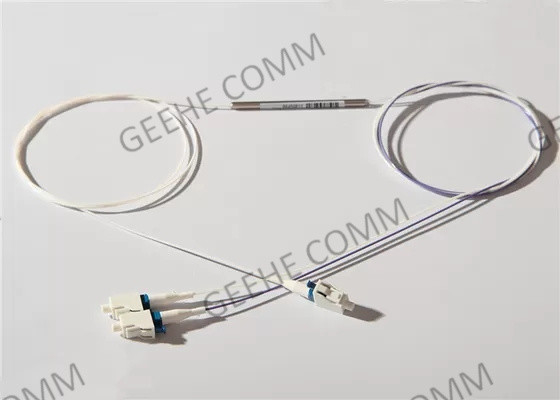 900um SM 1550nm 50/50 Split 1x2 Fiber Optic Coupler