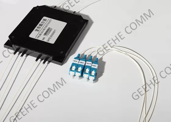 Single Mode 50/50 LC 1490nm Fiber Optic Cable Coupler