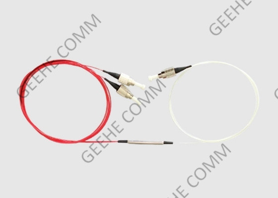 1x2 FC/APC FC/APC 9/125 Singlemode FBT Splitter 1550 0.9mm 10/90 Split Ratio
