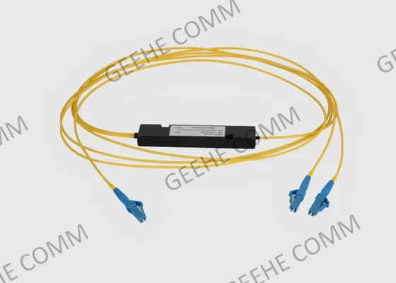 1X2 Multimode Fused Fiber Coupler / Splitter 3.0mm With SC/APC Connectors