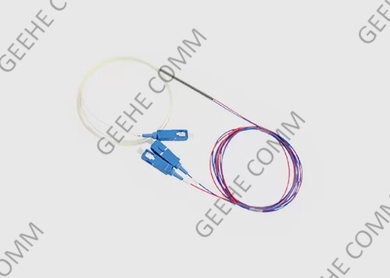 1550nm Single Window 1× 2 Single Mode 2:98 Ratio Fiber Fused Couplers