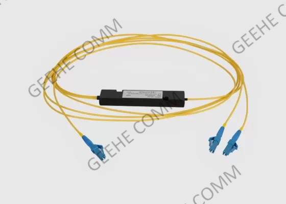 1x2 FBT Multimode Dual Window LC/UPC Fiber Coupler With ABS Box