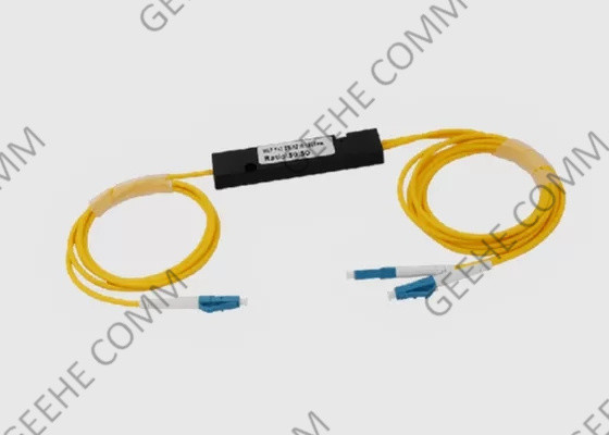 1x2 FBT Multimode Dual Window LC/UPC Fiber Coupler With ABS Box