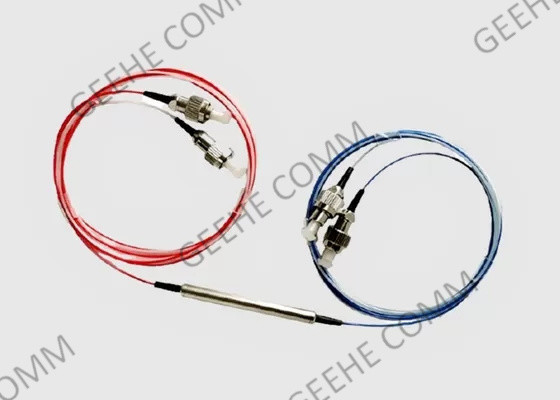 Single Mode 2X2 FC/APC FBT Splitter Dual Window 0.9mm Fiber with Loose Tube
