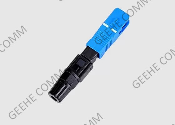Single Mode 2.0mm SC Fiber Optic Connector For Flat Cables