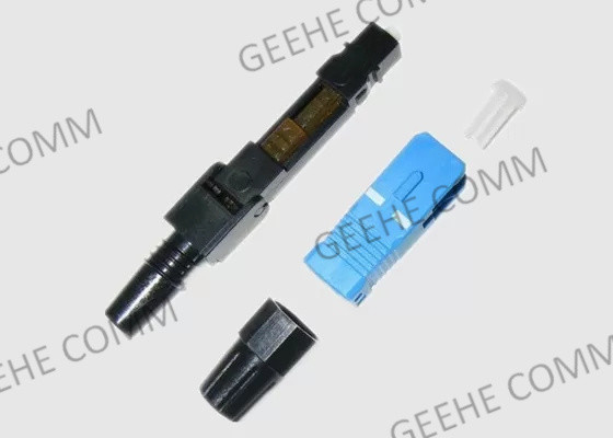 Single Mode 2.0mm SC Fiber Optic Connector For Flat Cables