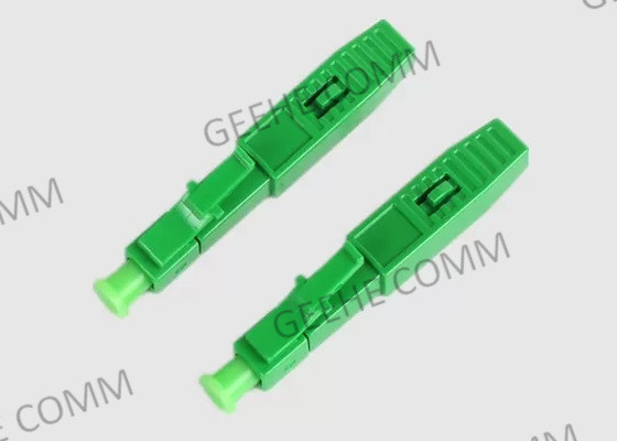 Ferrule Field Single Mode APC 250μM Fiber Optic LC Connector