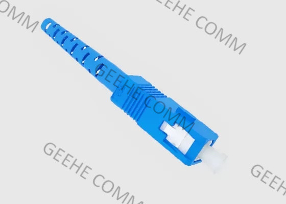 Single Mode SC UPC Simplex Fiber Optic Connector For Fiber Jumpers