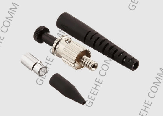 Simplex 2.0mm Single Mode ST Connector With Black Boots