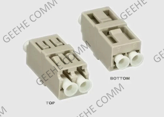 Duplex singlemode and multimode fiber optic 1550nm OM3 LC Fiber Optic Cable Adapter
