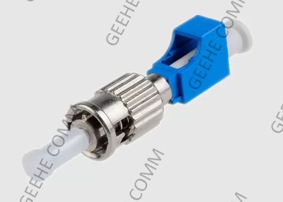 Female To Male Simplex LC To ST Fiber Optic Cable Adapter