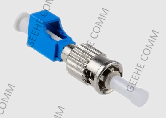 Female To Male Simplex LC To ST Fiber Optic Cable Adapter