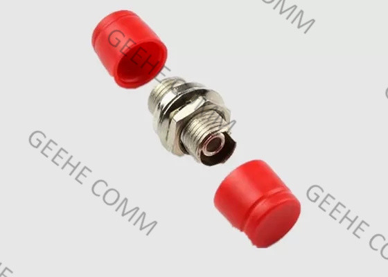FC/UPC To FC/UPC Simplex Fiber Optic Adapter With Flange