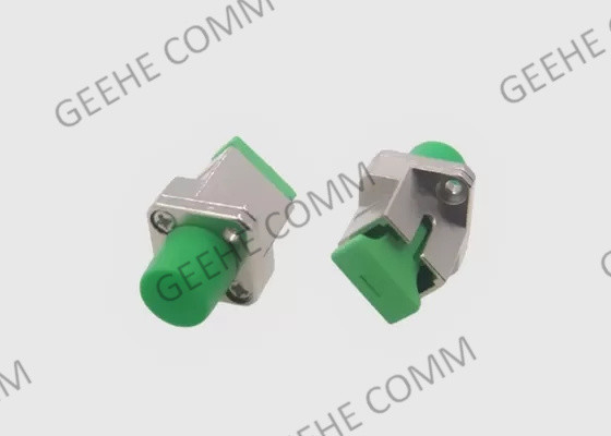 FC to SC Fiber Optic Hybrid Adapter Single Mode With Square Flange