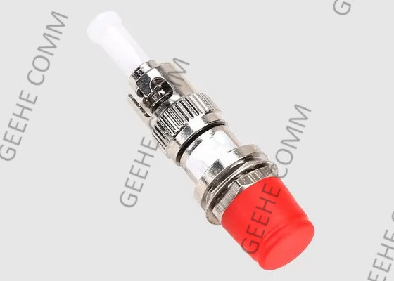 Ceramic Sleeve FC Male To ST UPC Female Hybrid  Fiber Adapter