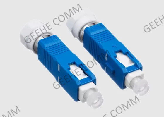 SC/UPC Male to FC/UPC Female Singlemode Simplex Fiber Optic Hybrid Adapter/Coupler