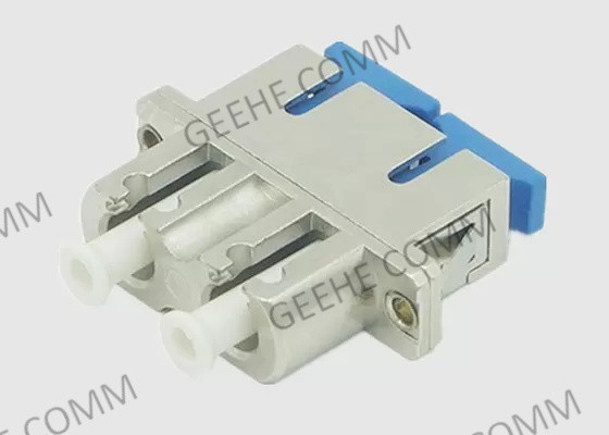 Duplex Female To Female SC To LC Fiber Optic Cable Adapter