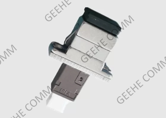 SC Female To MU Female Simplex Fiber Optic Cable Adapter